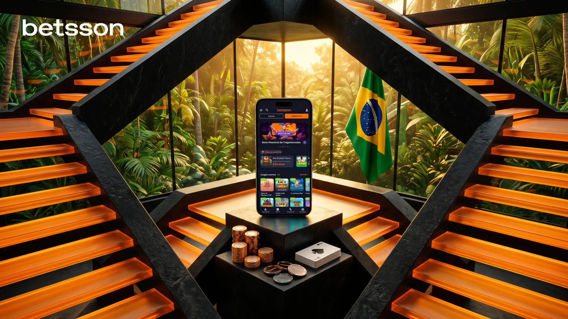 Betsson no Brasil em 2026: login, cadastro, bônus e versão mobile